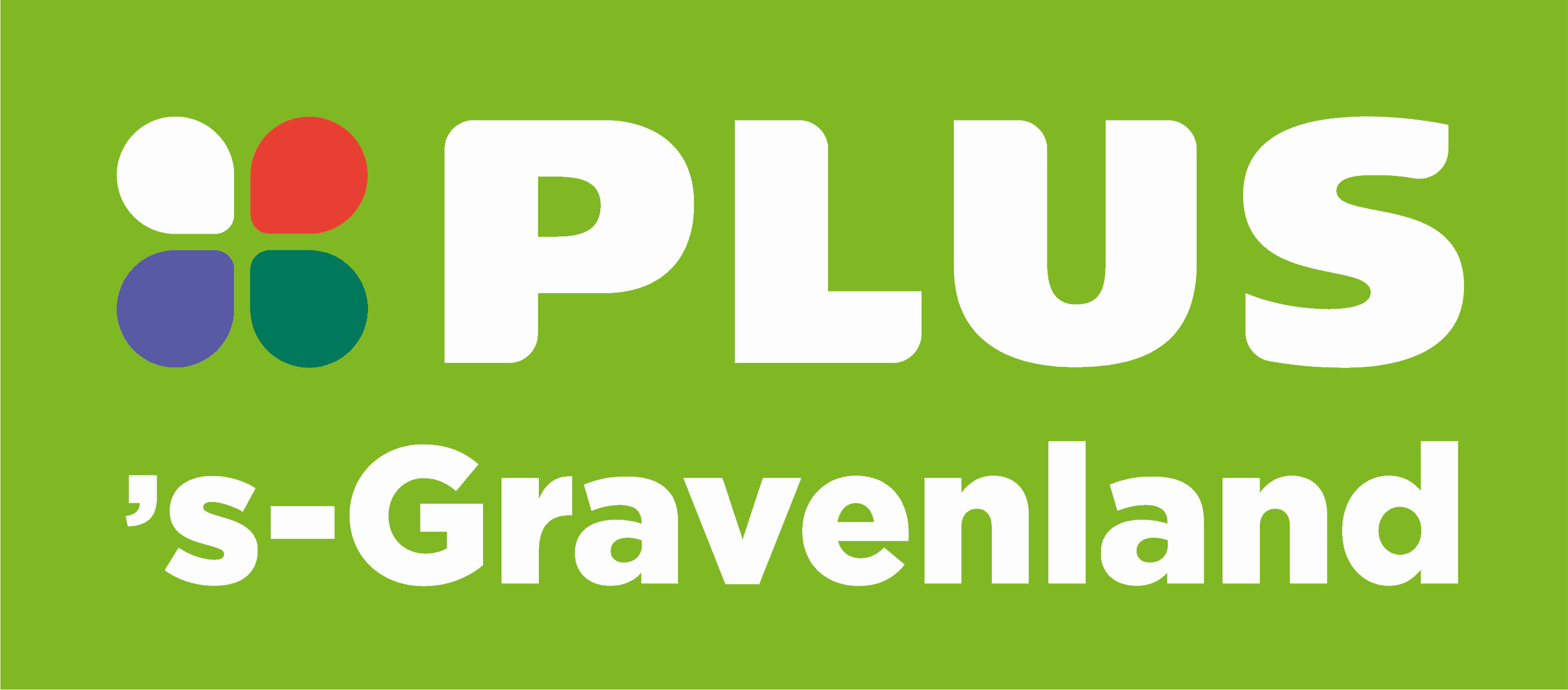 PLUS logo PLUS 's-Gravenland